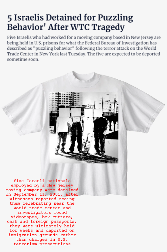 dancing israelis tee