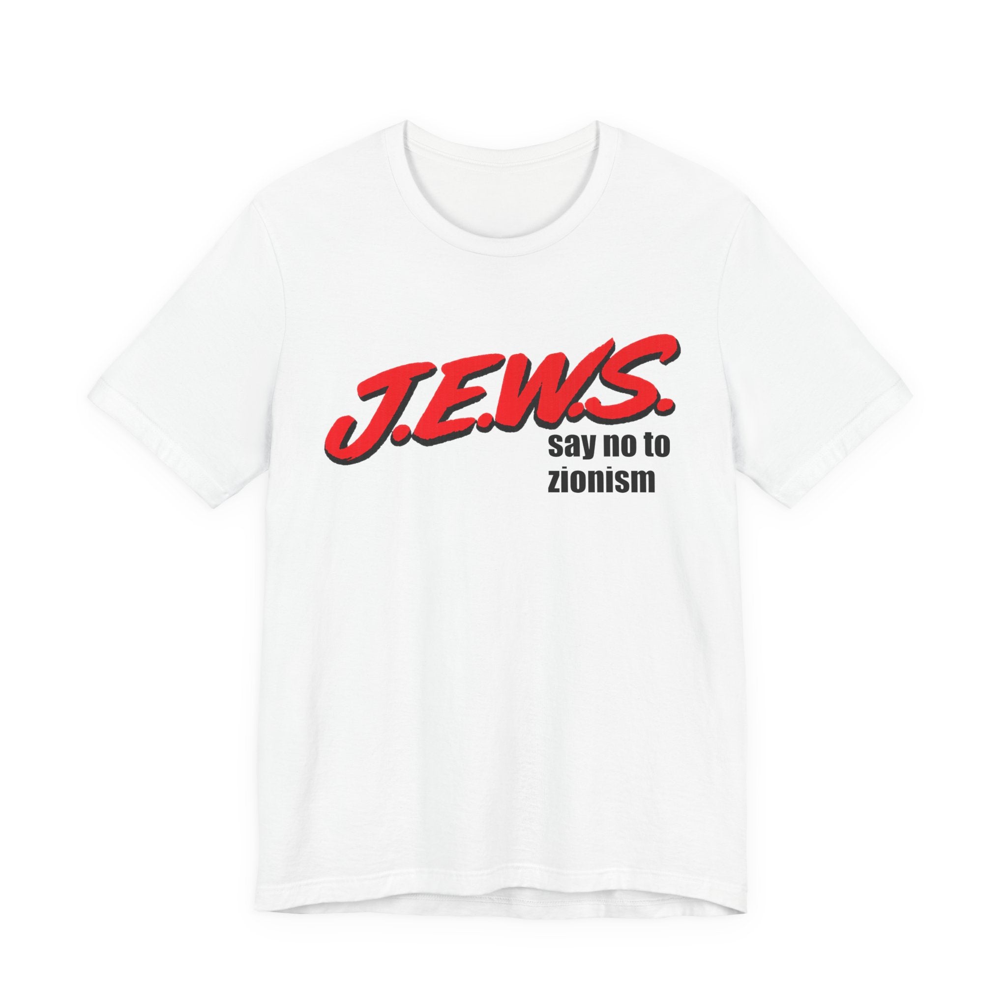 say no to zionism tee